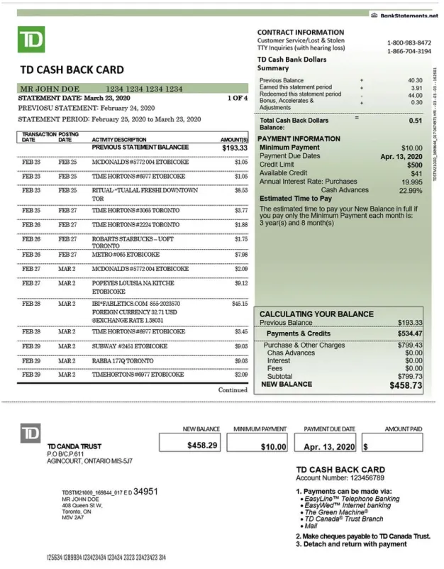 Screenshot of tenant dashboard showing detailed tabbed navigation
